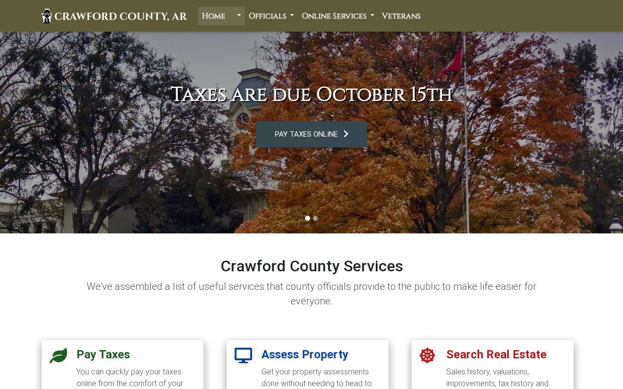 Crawford County warrant records courthouse address and county navigation